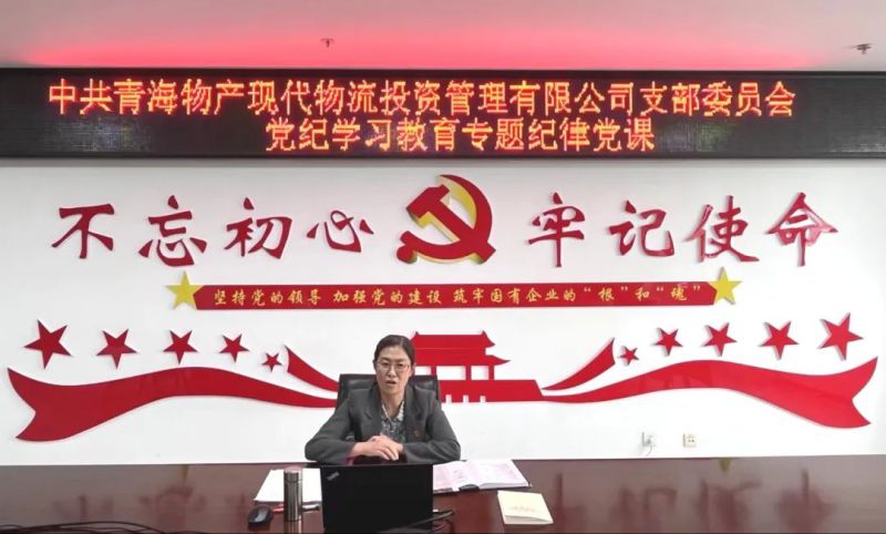 嚴明紀律作風(fēng) 永葆政治本色——集團黨委書記、董事長劉玲同志講授專題紀律黨課
